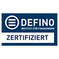 Defino Zertifizierung